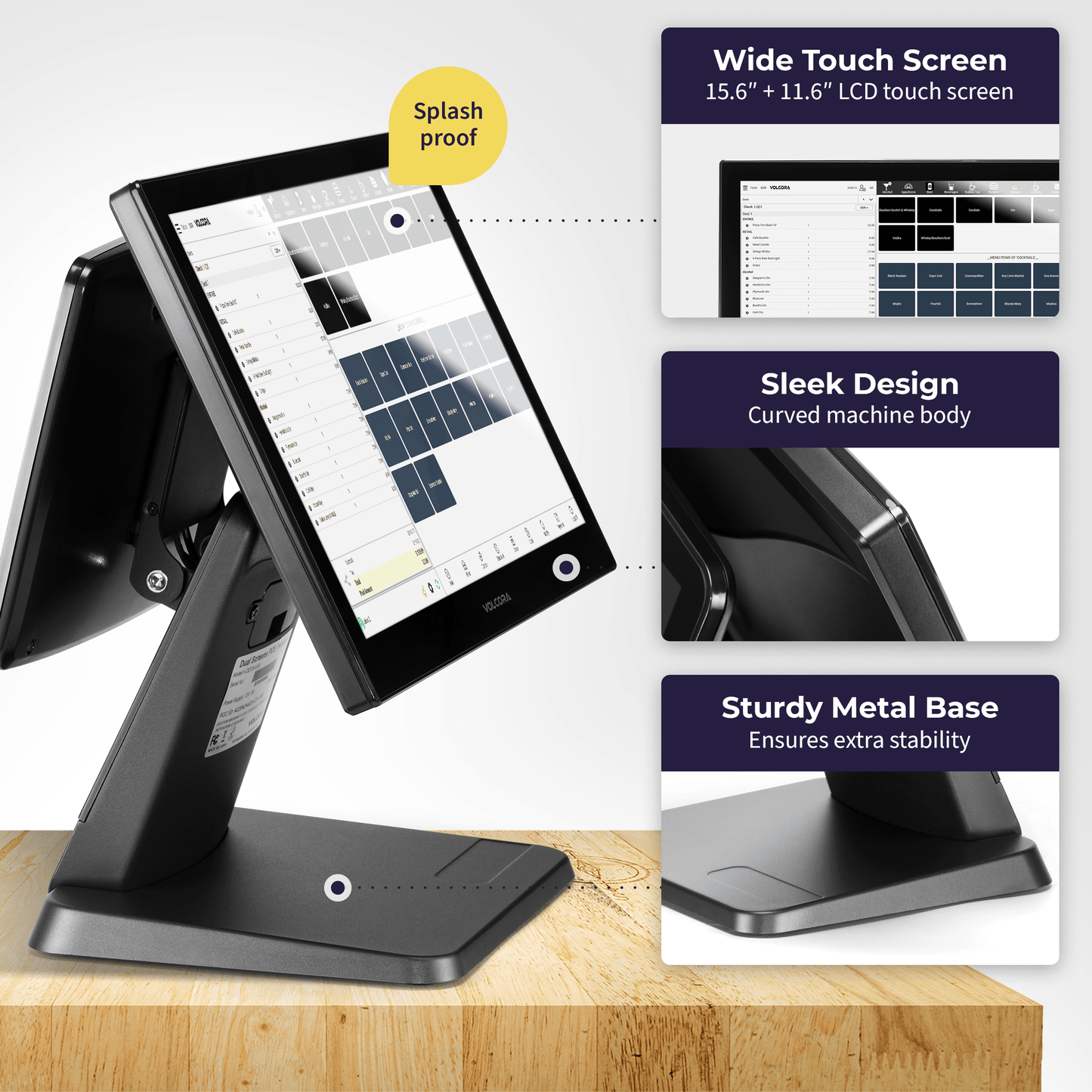 Volcora Point-of-Sale Terminal - Android 11 Terminal
