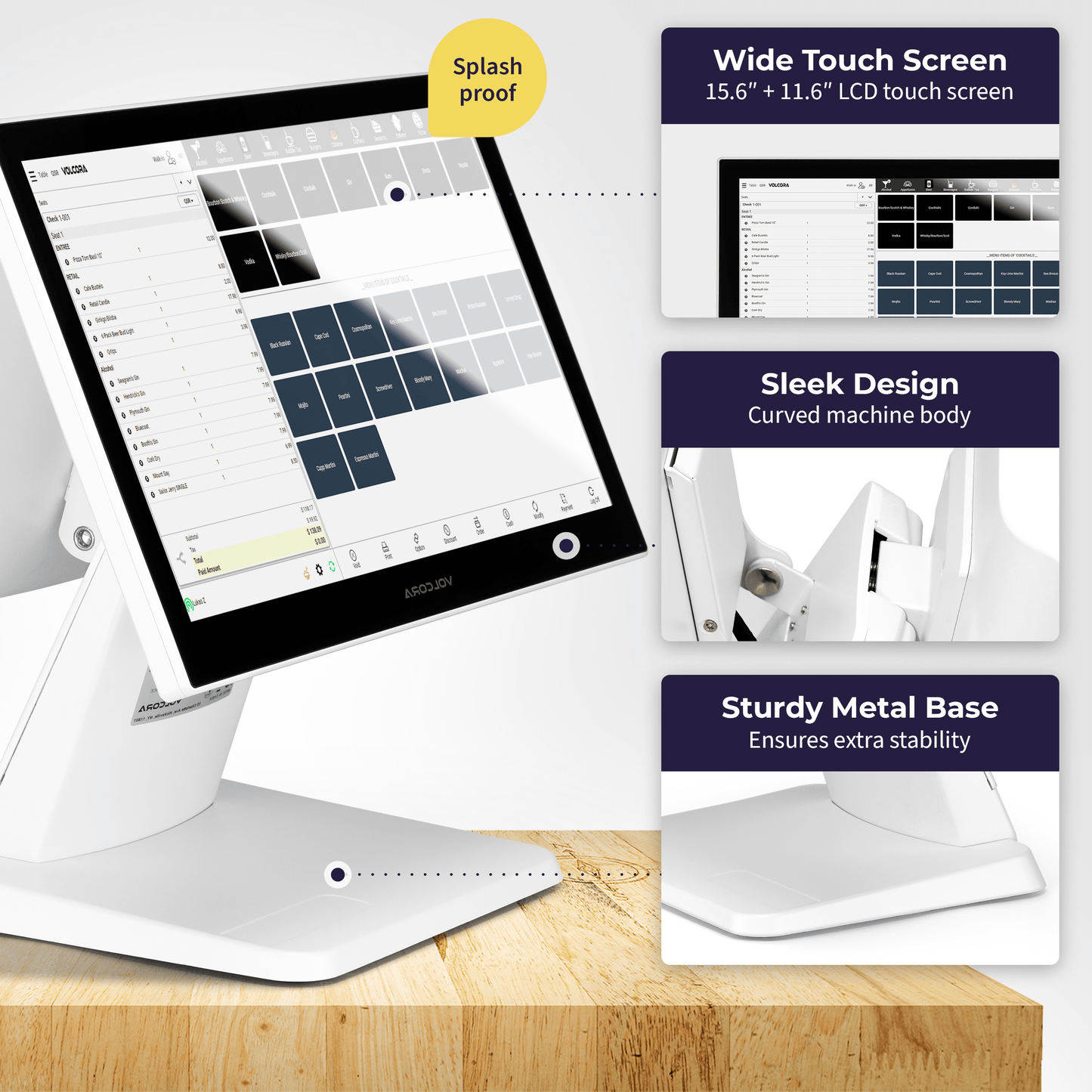 Volcora Point-of-Sale Terminal - Android 11 Terminal