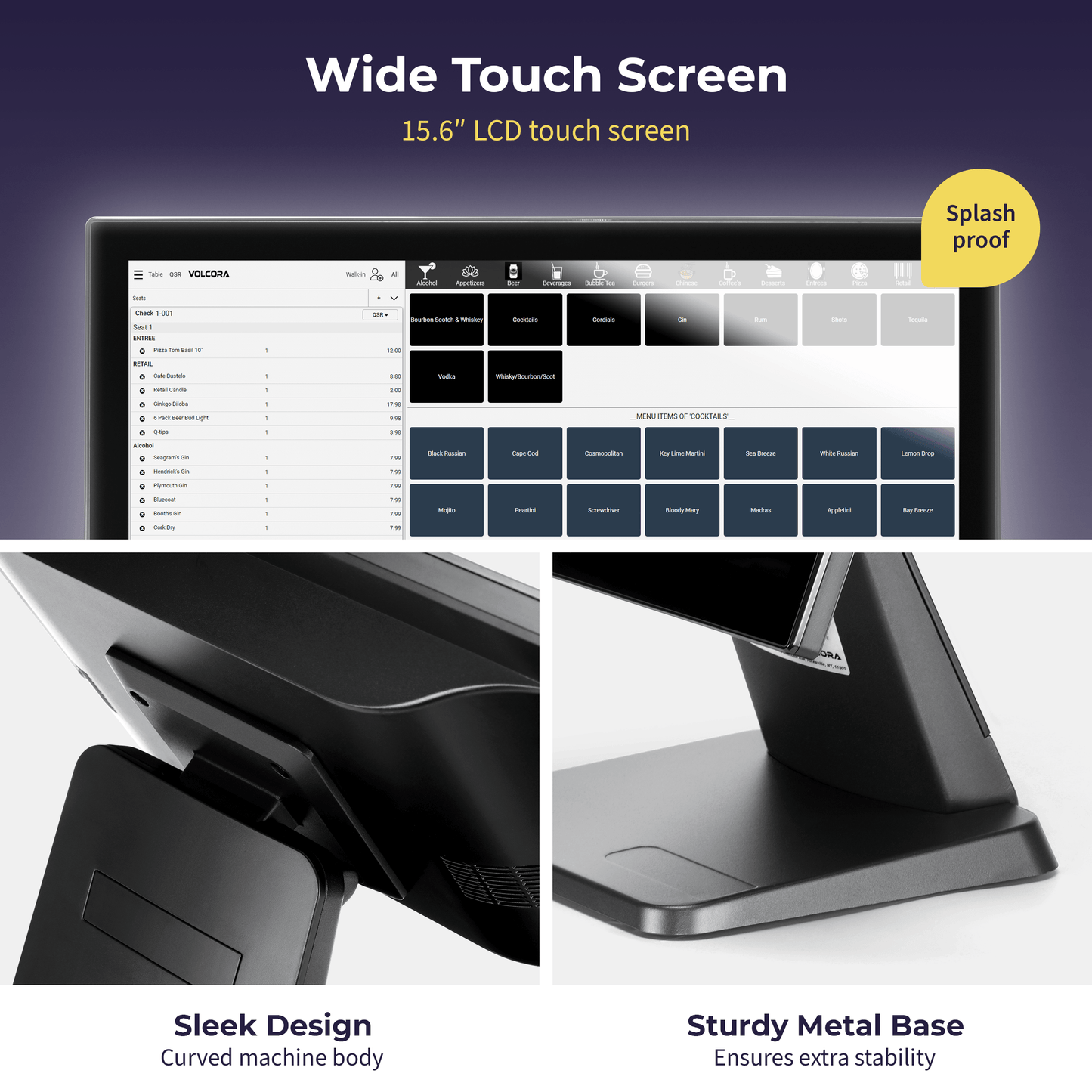 Volcora Point-of-Sale Terminal - Android 11 Terminal