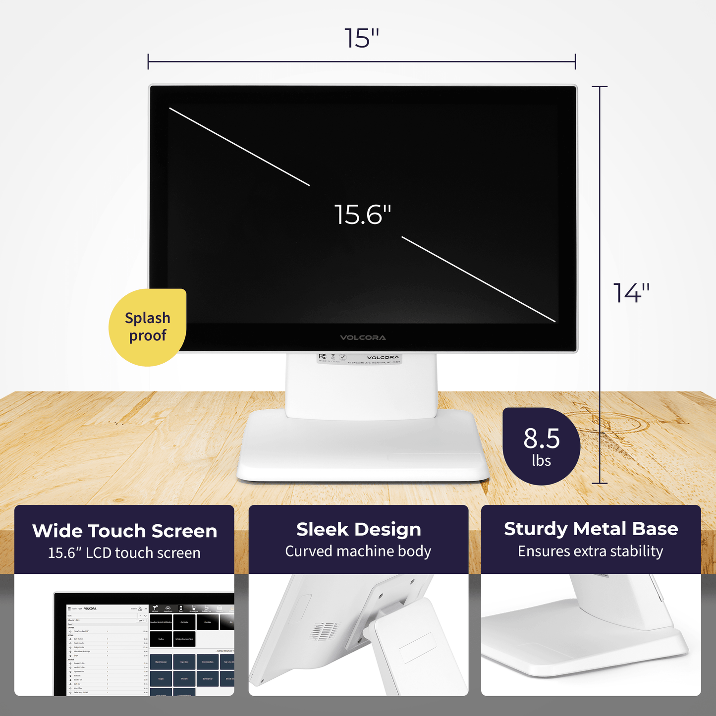 Volcora Point-of-Sale Terminal - Android 11 Terminal