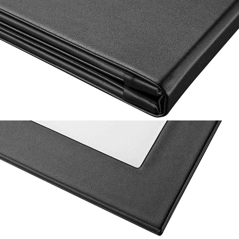 LED Back Lit Folded Menu Holder Dual Page 8.5x11in