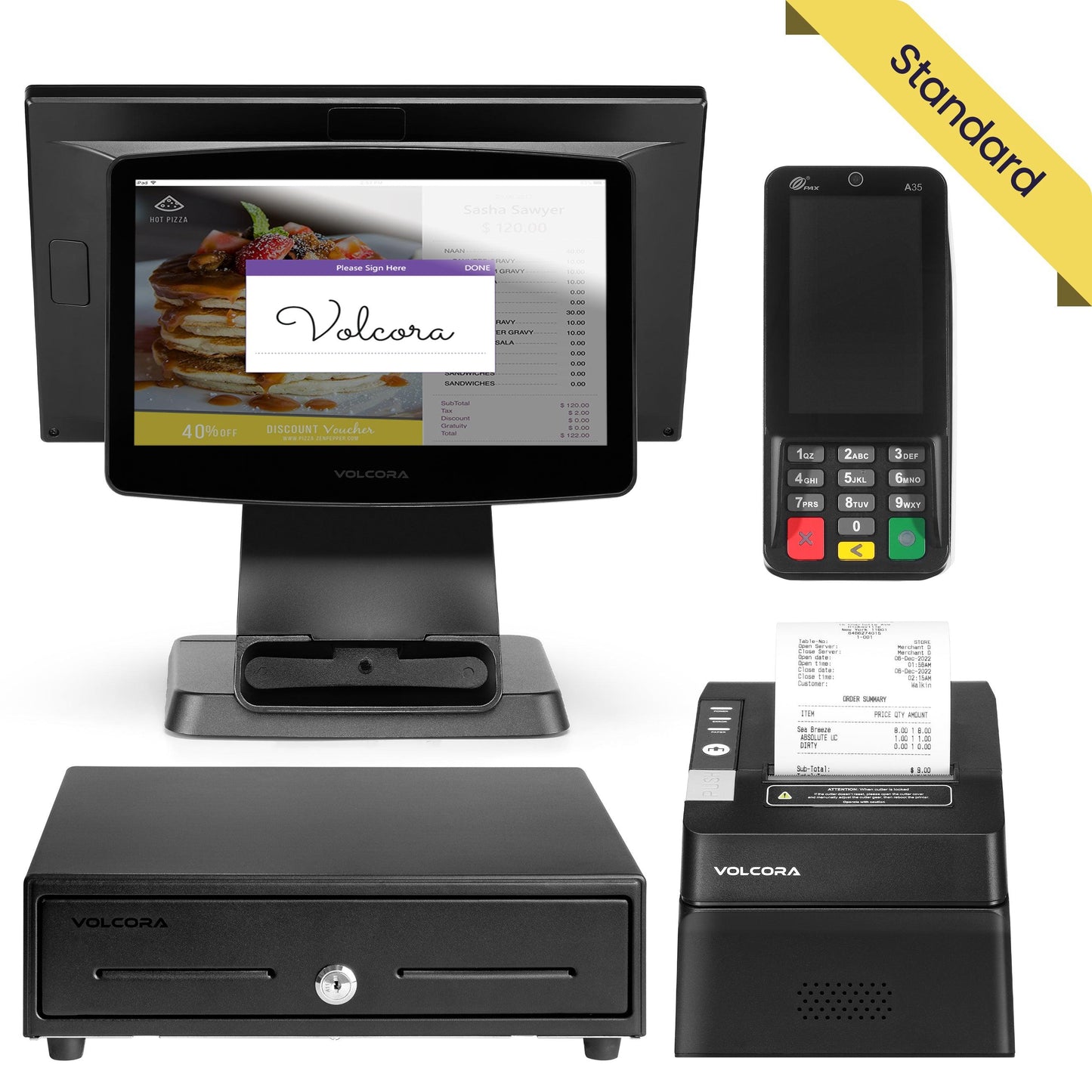 Volcora Point-of-Sale Terminal - Android 11 Terminal