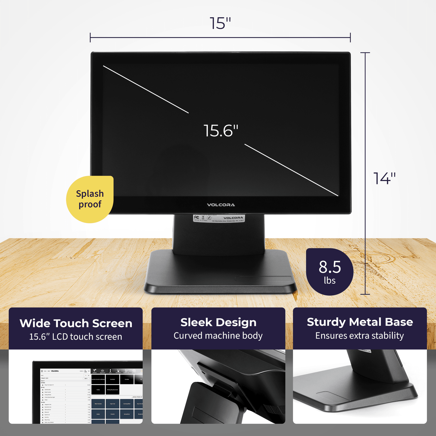 Volcora Point-of-Sale Terminal - Android 11 Terminal