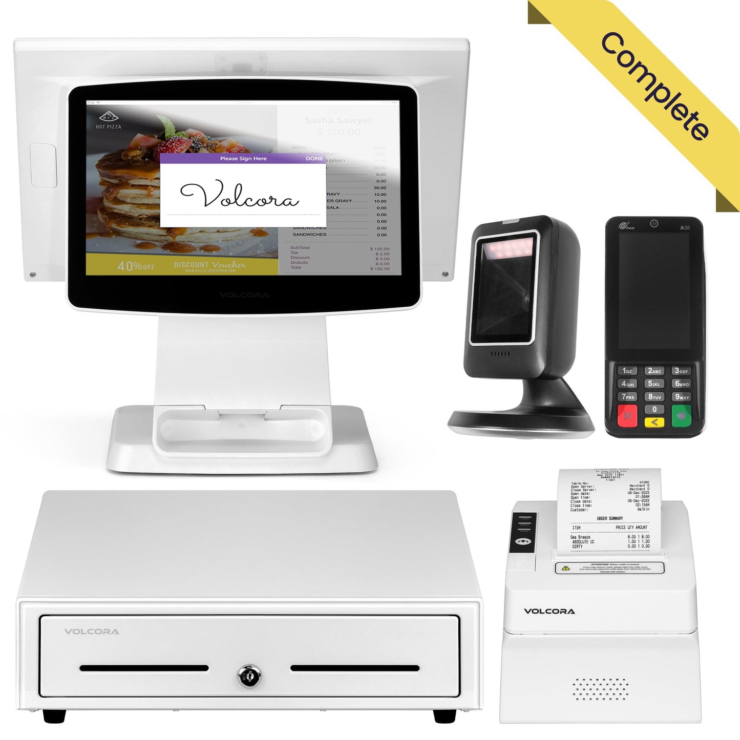 Volcora Point-of-Sale Terminal - Android 11 Terminal