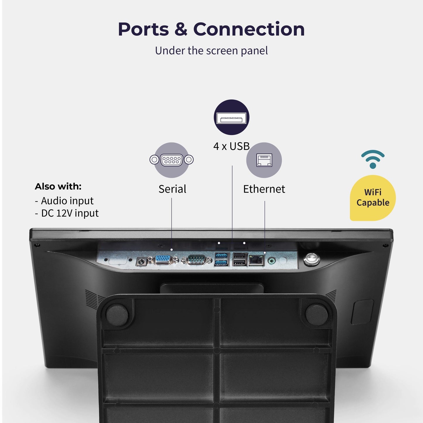 Volcora Point-of-Sale Terminal - Windows 11 Professional - Intel Core i5 10th Generation