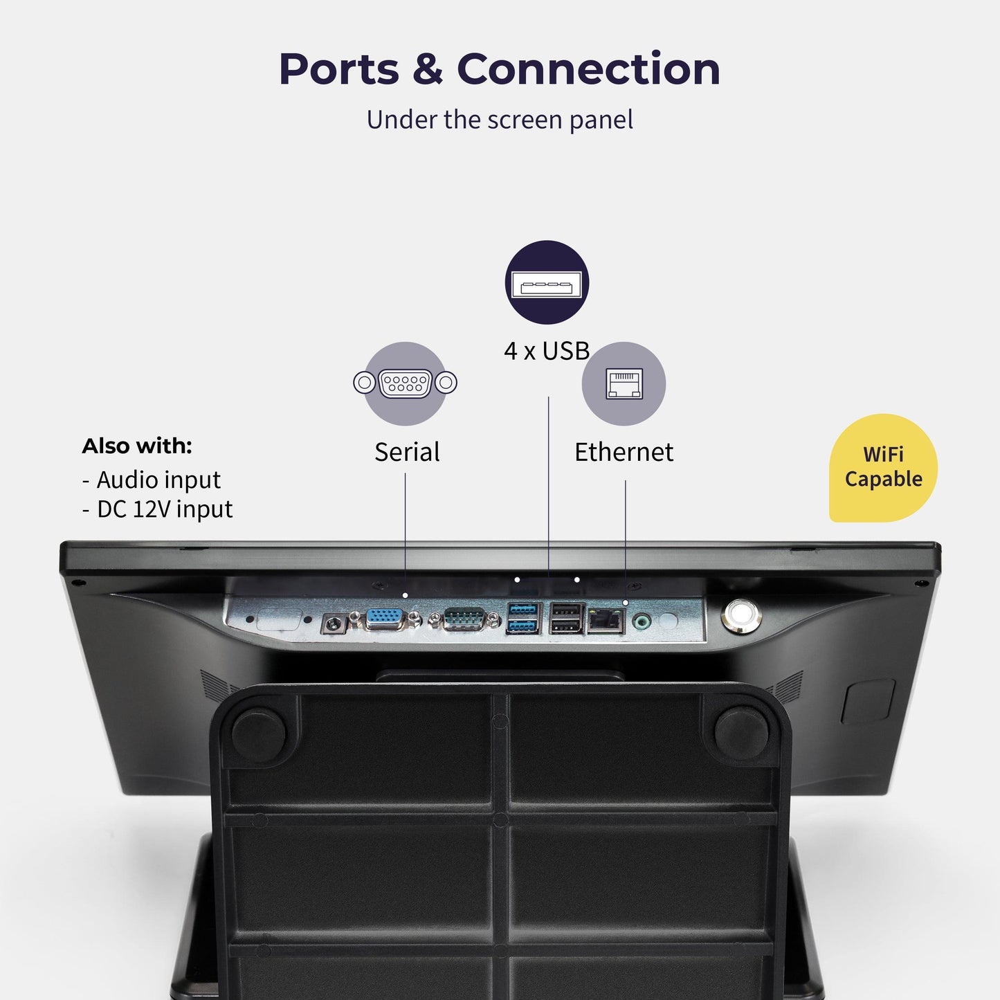 Volcora Point-of-Sale Terminal - Windows 11 Professional - Intel Core i5 Processor