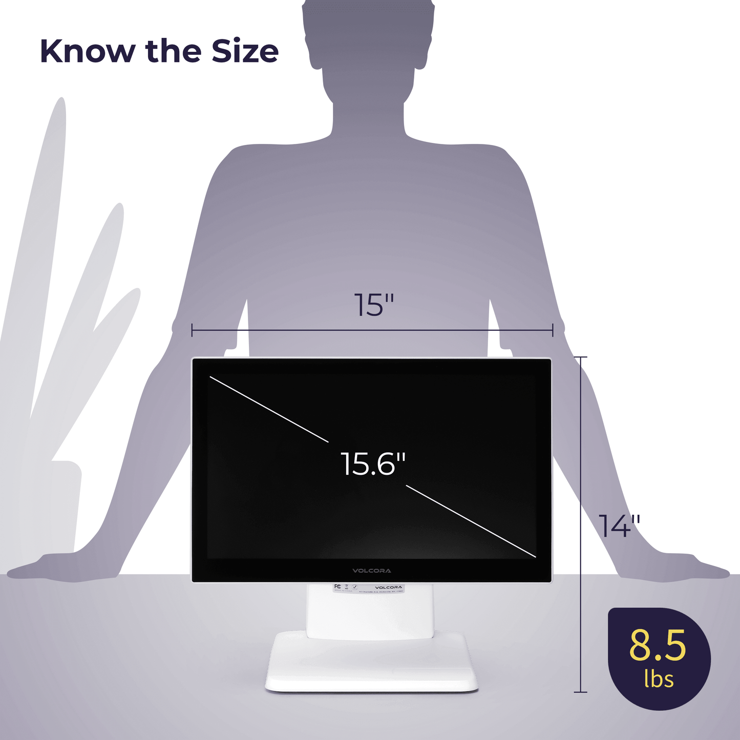 Volcora Point-of-Sale Terminal - Windows 11 Professional - Intel Core i5 10th Generation