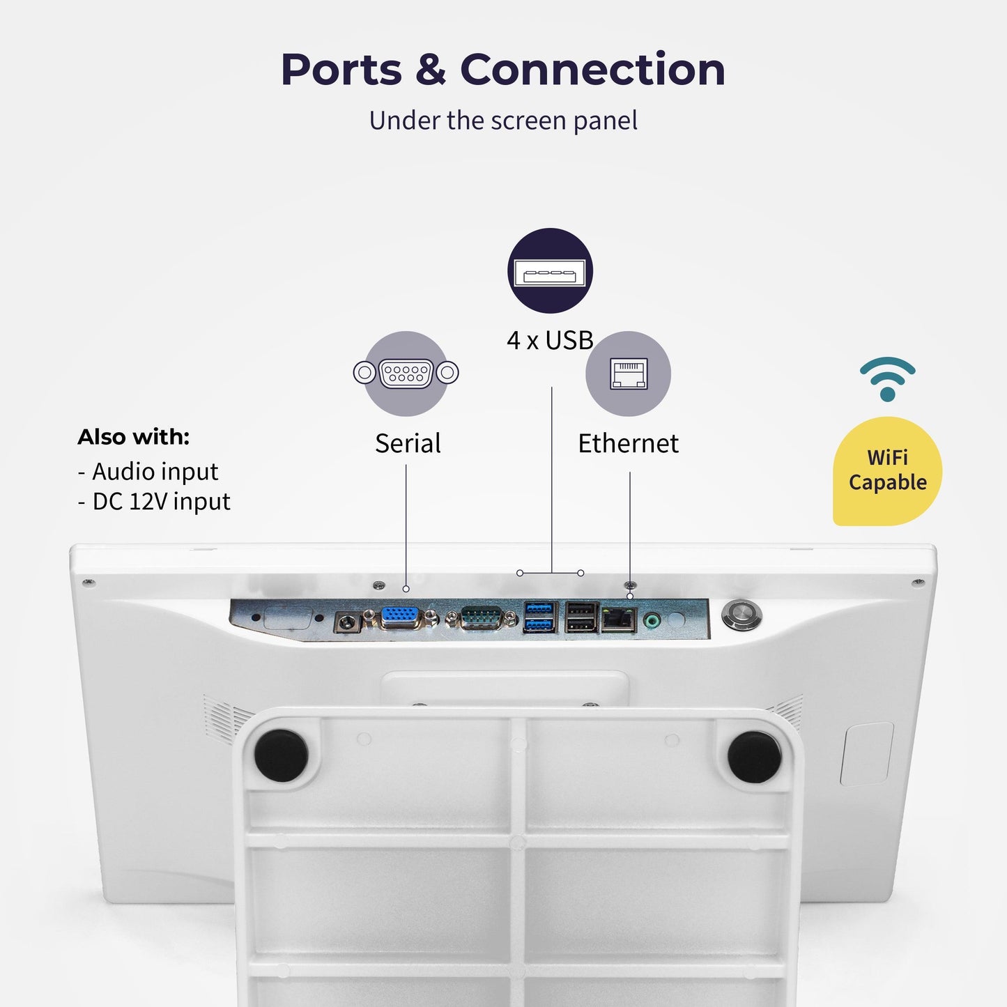 Volcora Point-of-Sale Terminal - Windows 11 Professional - Intel Core i5 Processor