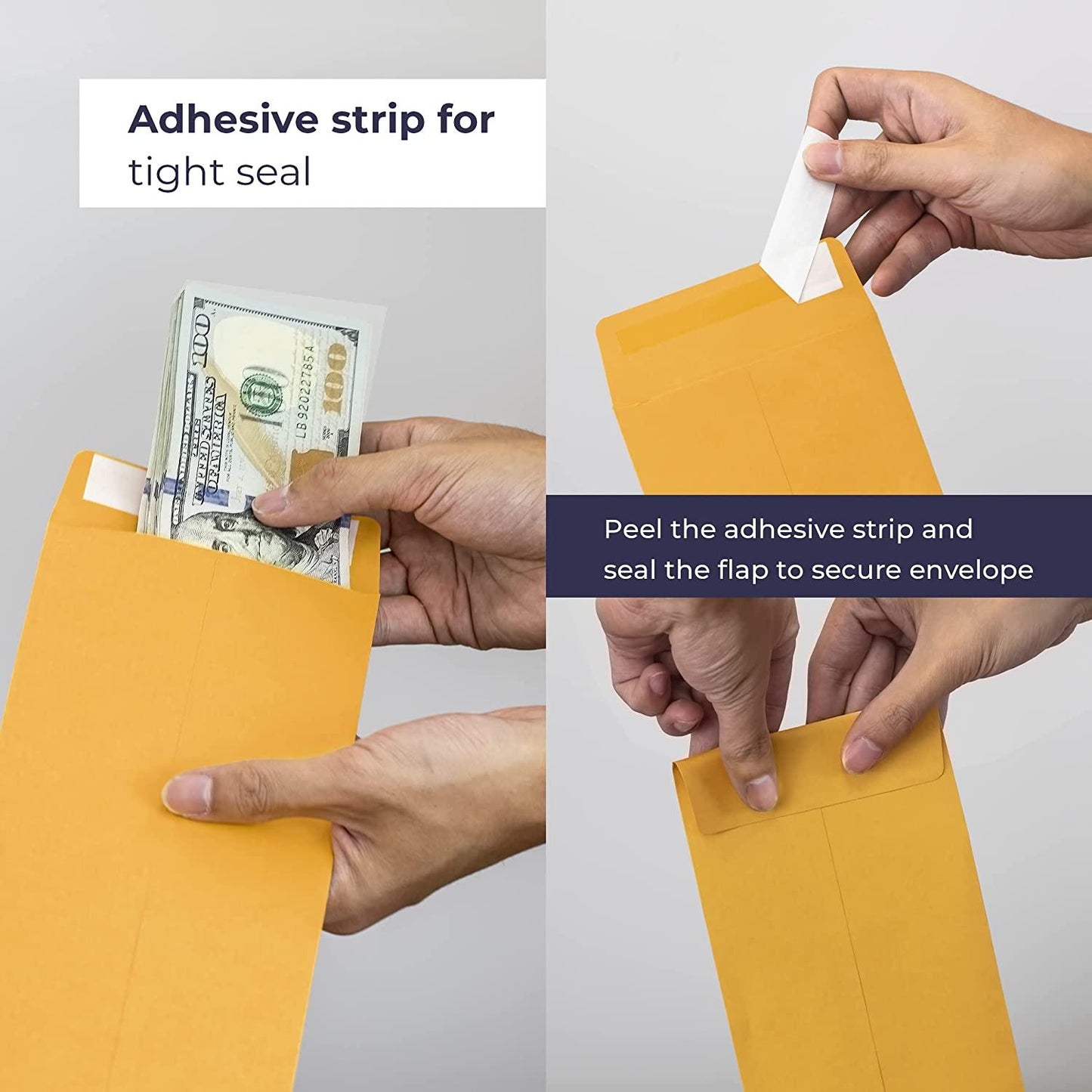 Cashier Envelopes for Cash Deposit Drop and Money Reporting