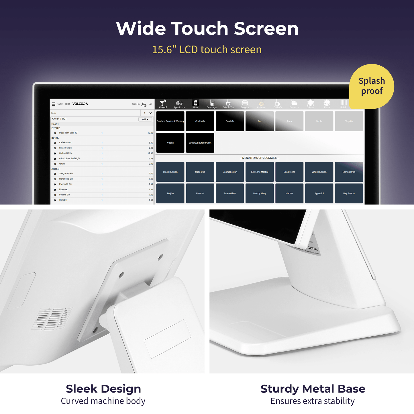 Volcora Point-of-Sale Terminal - Android 11 Terminal