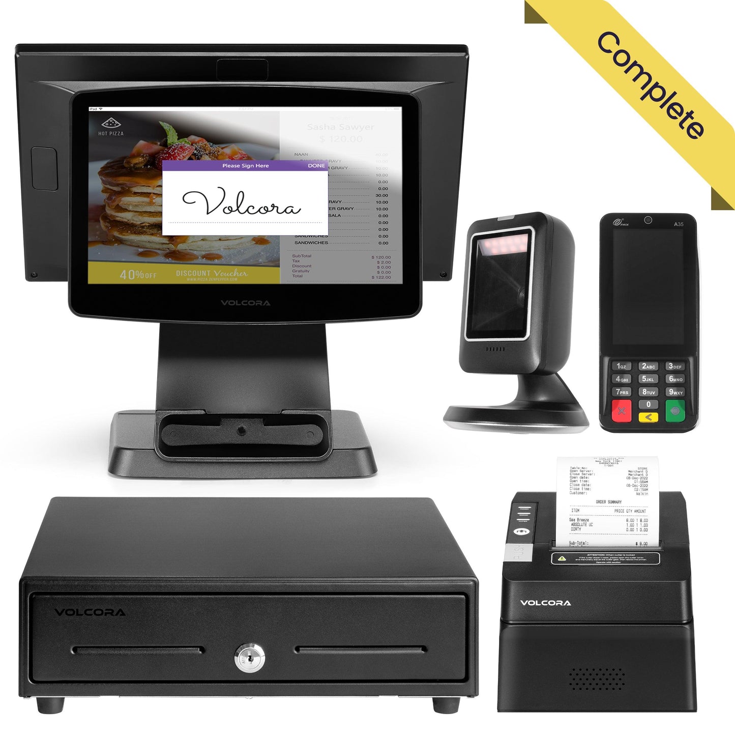 Volcora Point-of-Sale Terminal - Android 11 Terminal